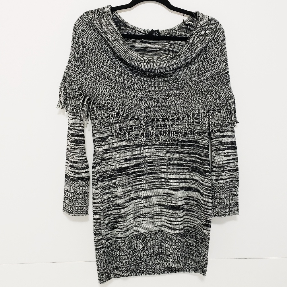 New Directions • Cowl Neck Tunic Sweater sz. M